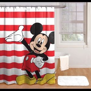 Mickey Mouse shower curtain